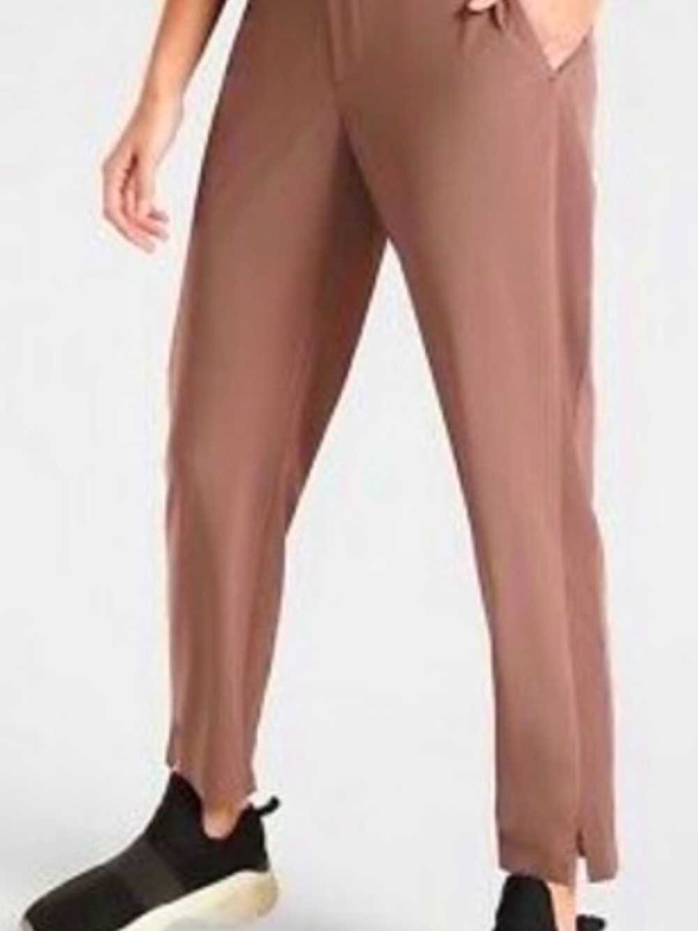 Athleta Brooklyn Ankle Pants in Rose Brown